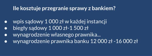 Pozew frankowy ile kosztuje? Koszty sprawy krok po kroku Pozew frankowy ile kosztuje? Koszty sprawy krok po kroku
