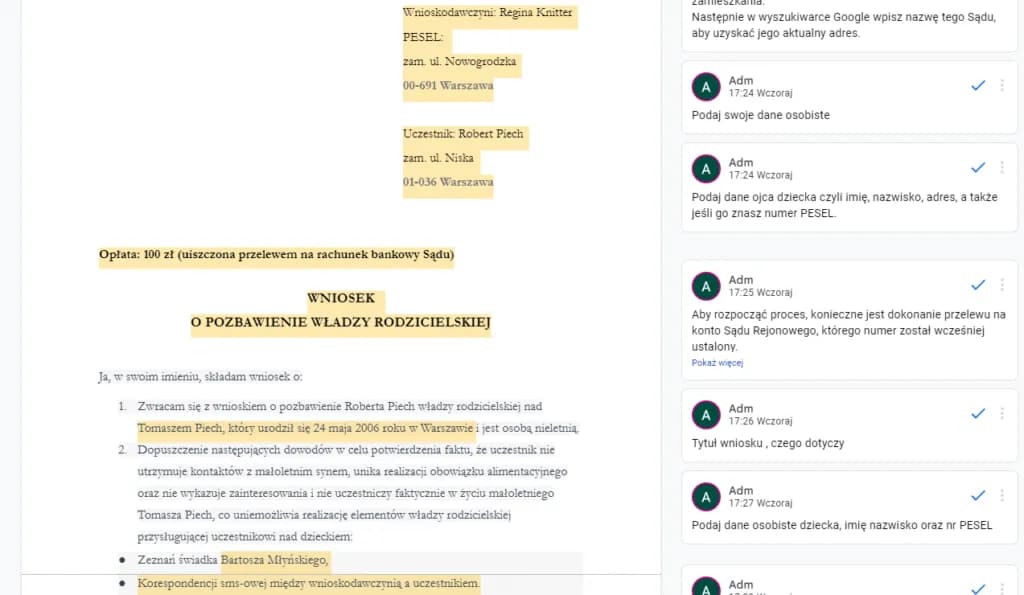 Jak napisać pozew o pozbawienie praw rodzicielskich ojca - poradnik Jak napisać pozew o pozbawienie praw rodzicielskich ojca - poradnik
