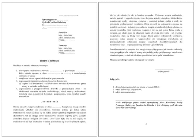 Kto pisze pozew rozwodowy? Sprawdź, czy potrzebujesz prawnika Kto pisze pozew rozwodowy? Sprawdź, czy potrzebujesz prawnika