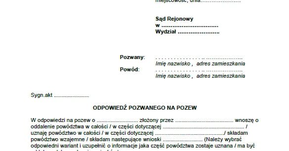 Jak napisać odpowiedź na pozew o alimenty wzór - uniknij błędów w sądzie Jak napisać odpowiedź na pozew o alimenty wzór - uniknij błędów w sądzie
