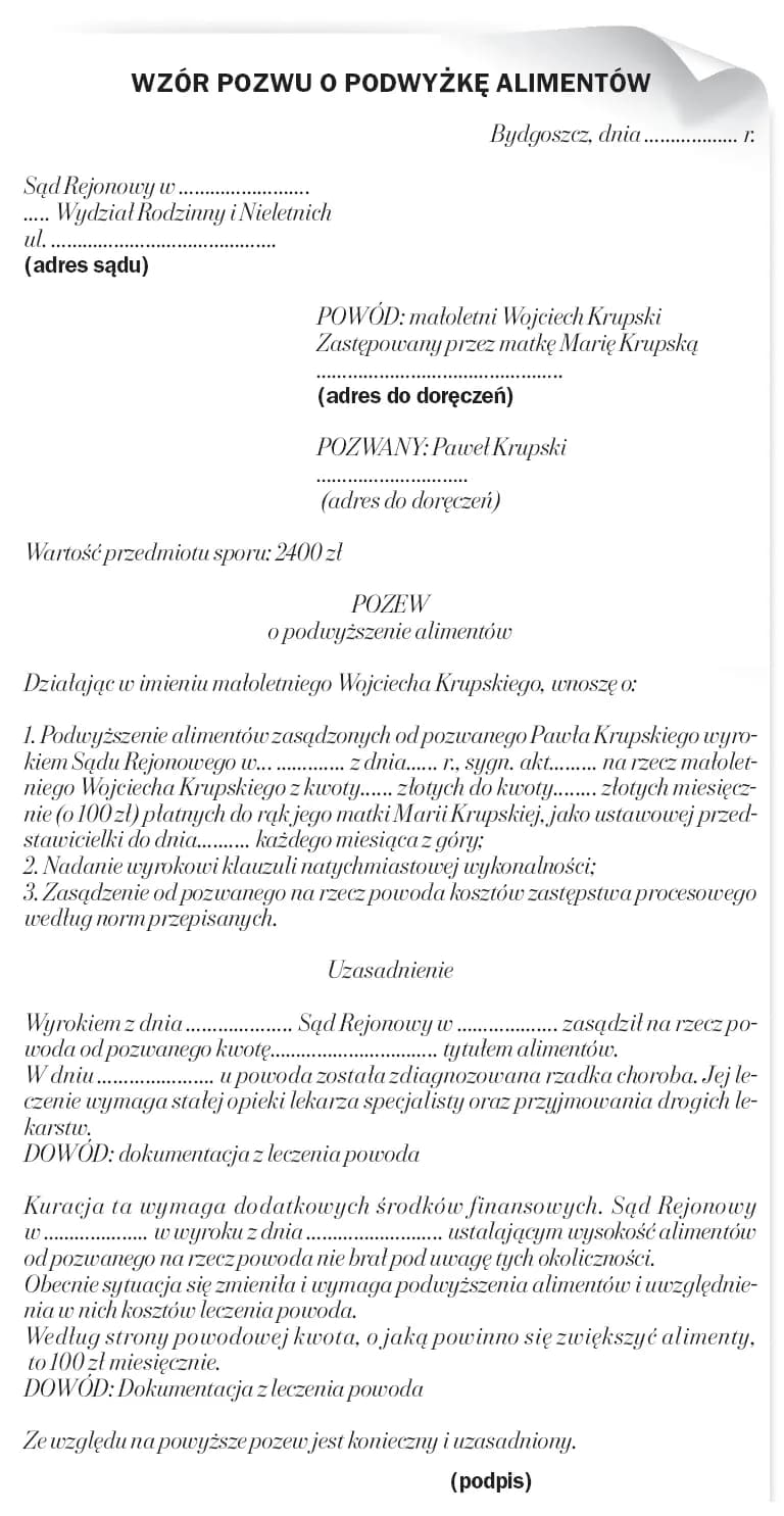 Czy sąd apelacyjny może podwyższyć alimenty? Poznaj fakty Czy sąd apelacyjny może podwyższyć alimenty? Poznaj fakty