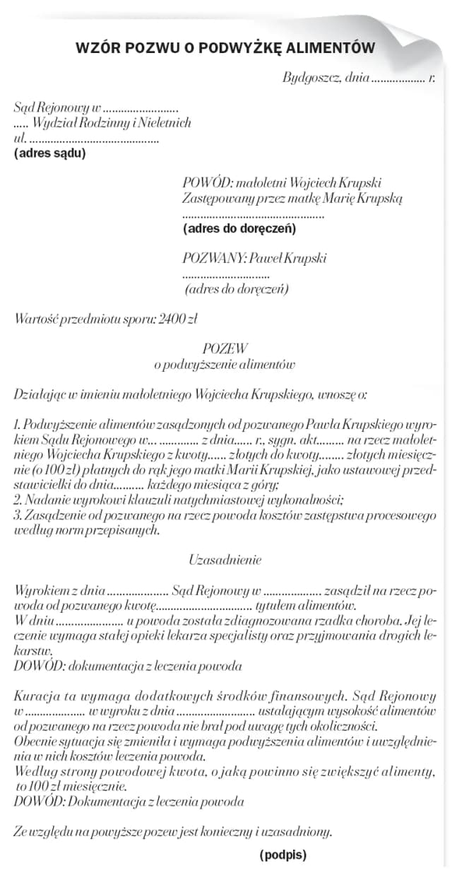 Czy sąd apelacyjny może podwyższyć alimenty? Poznaj fakty Czy sąd apelacyjny może podwyższyć alimenty? Poznaj fakty